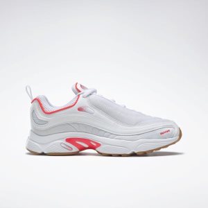 Reebok Daytona DMX MU Turnschuhe Damen - Weiß/Rot - DE 834-WMV